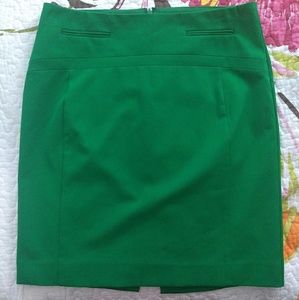 Express Green Pencil Skirt